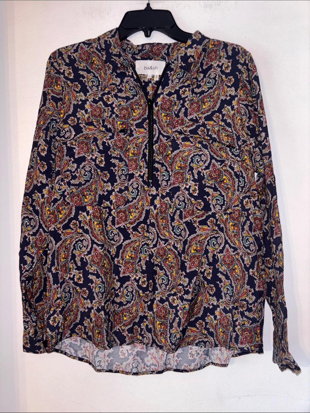 Ba&sh Paisley Blouse